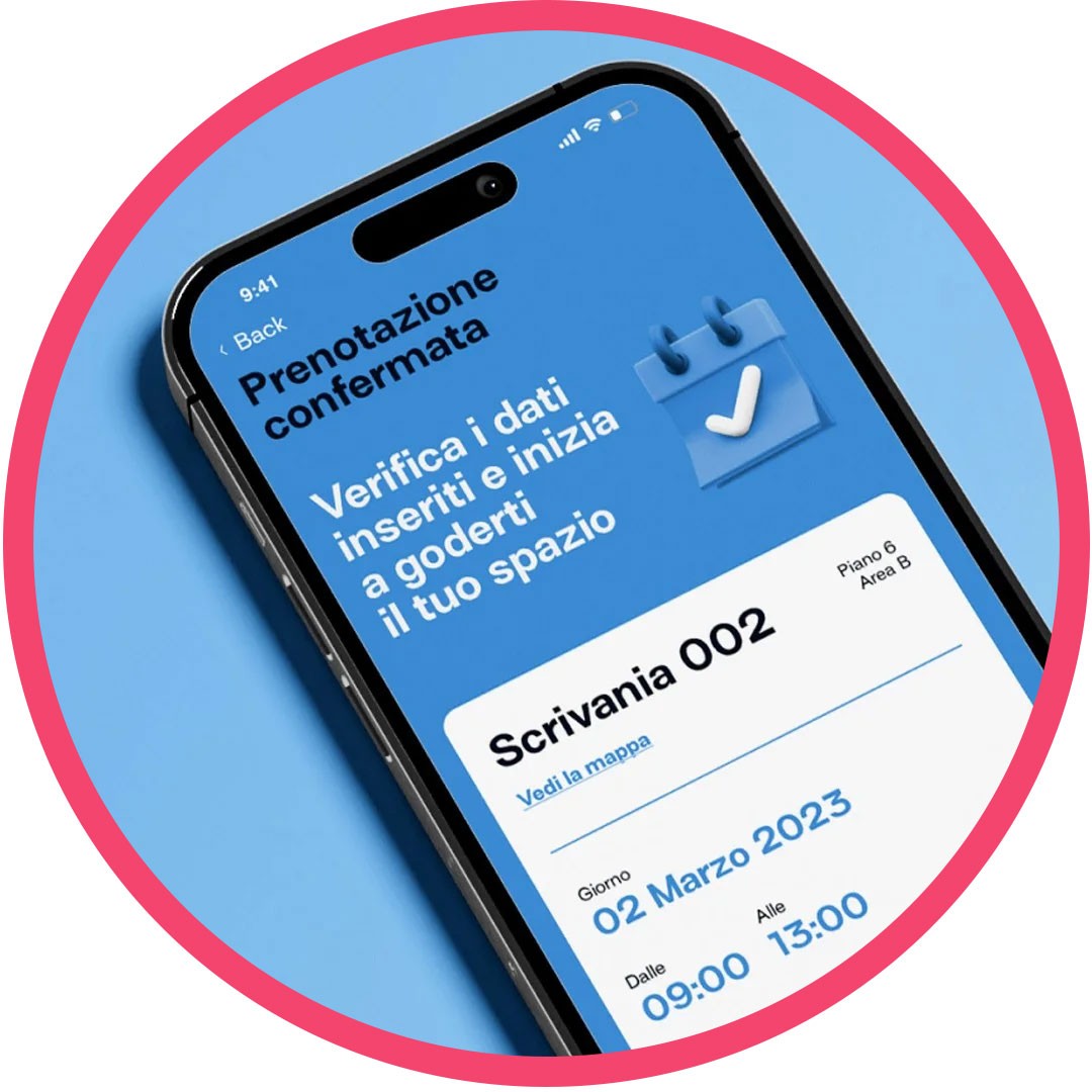 App Prenotazione spazi di lavoro